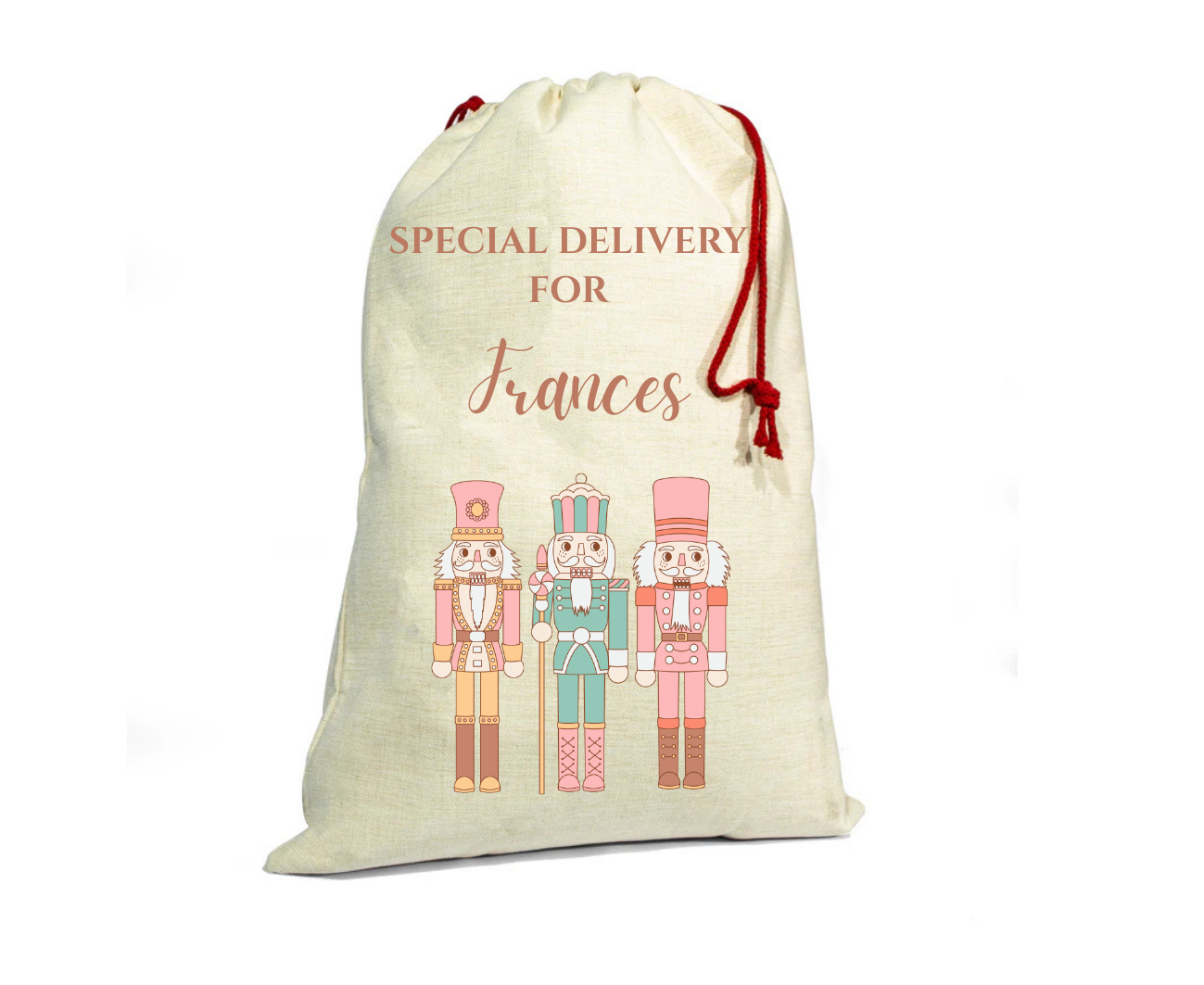 Christmas Santa sack personalised 49cm x 69cm Large