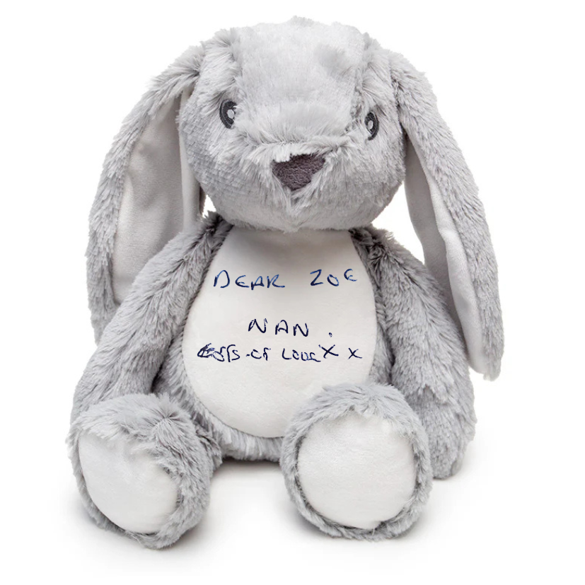 “Loved one’s handwriting” Put a special note or words from a love one on a keepsake