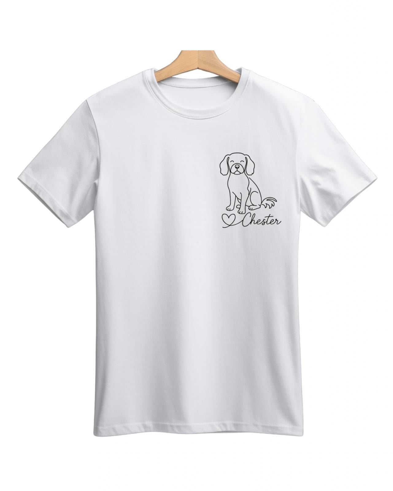 Pet face on tshirt