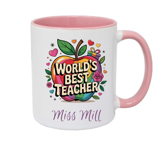 Teacher appriciation mug