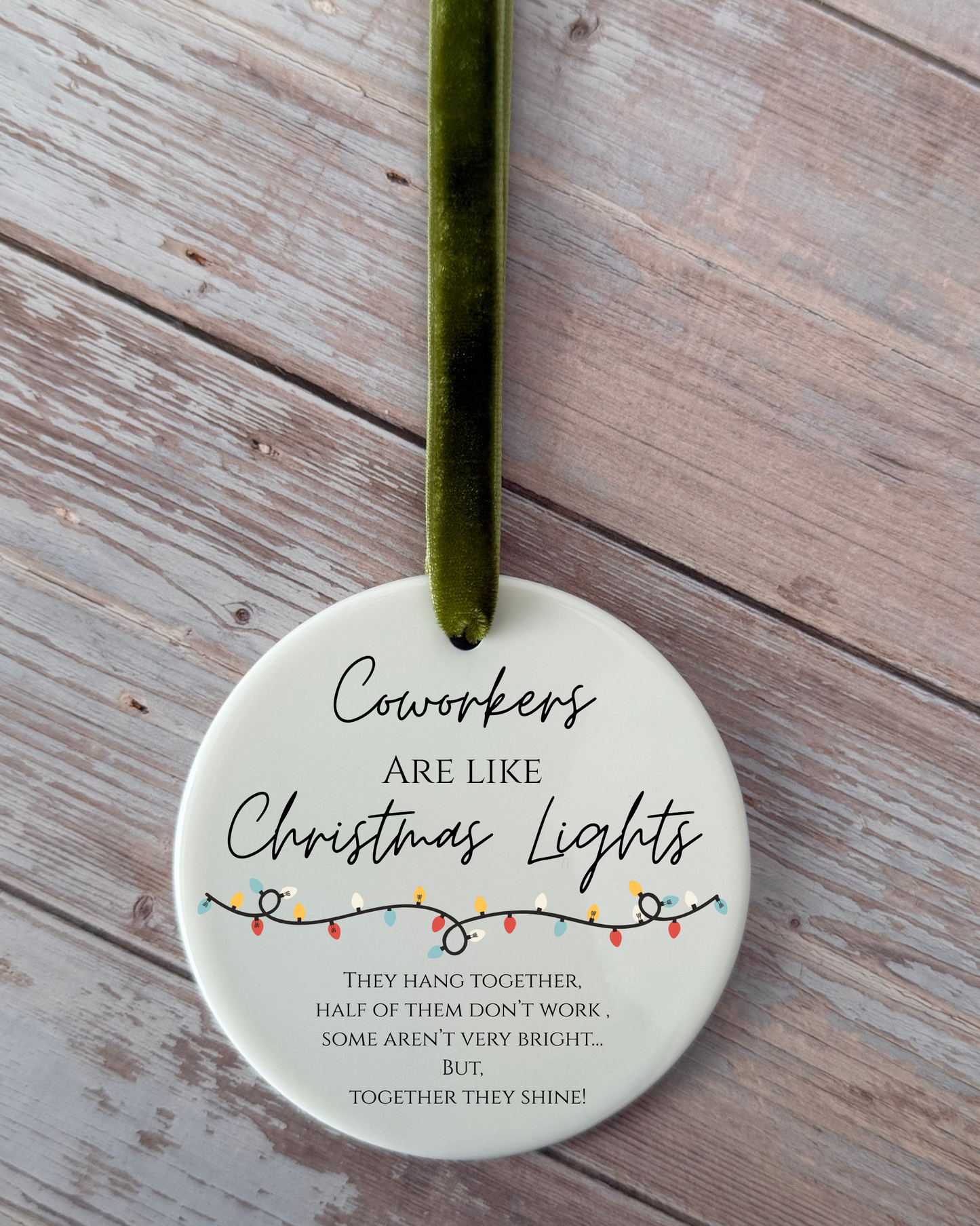 Funny hanging tree decoration