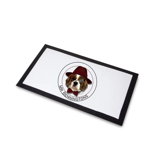 Personalised custom Pet Bowl Mat 44cm x 25cm