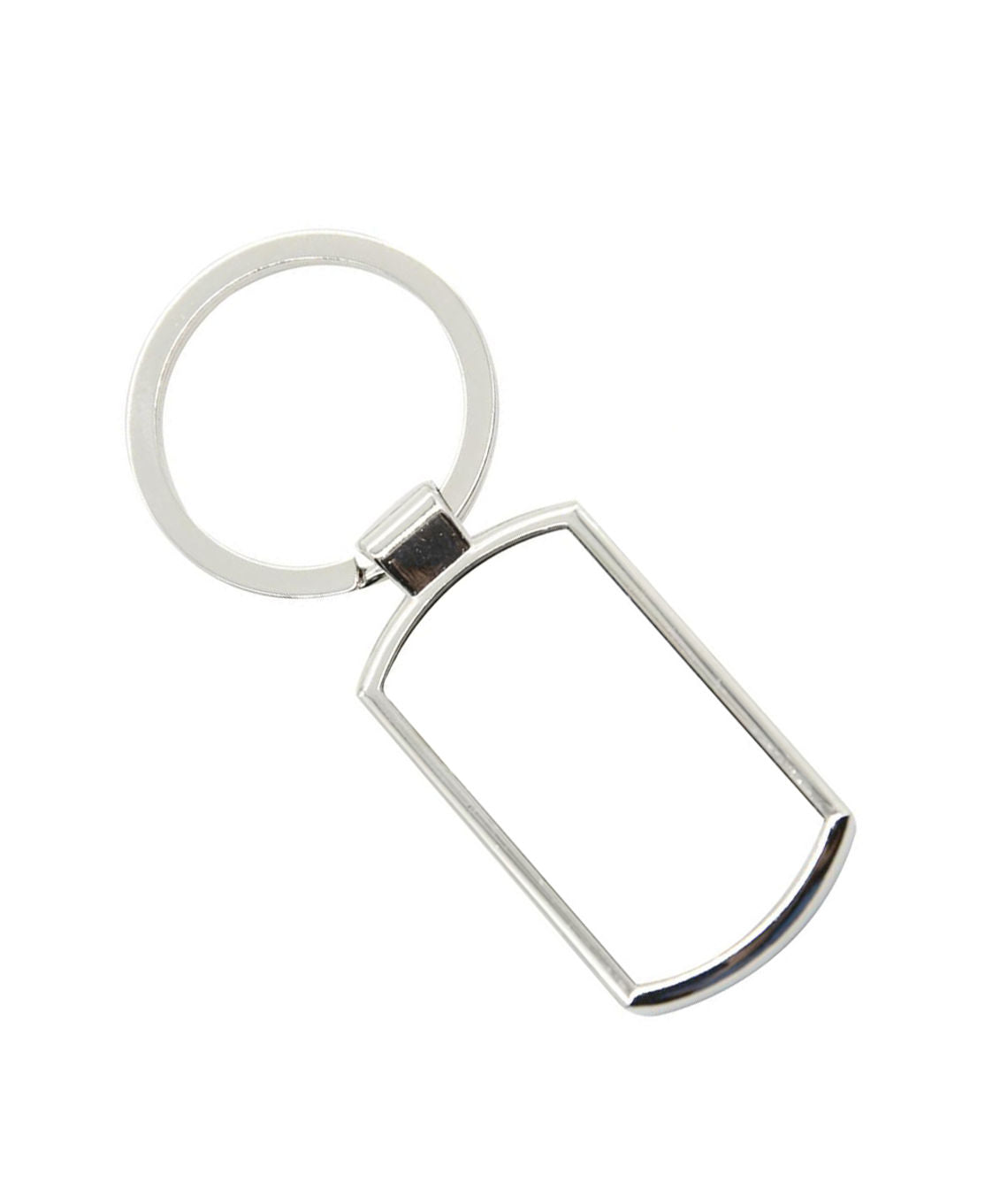 Custom metal keyring