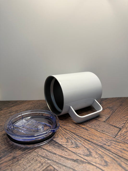 Versatile Thermal mug - personalised add any image or text to make it your own unique design.