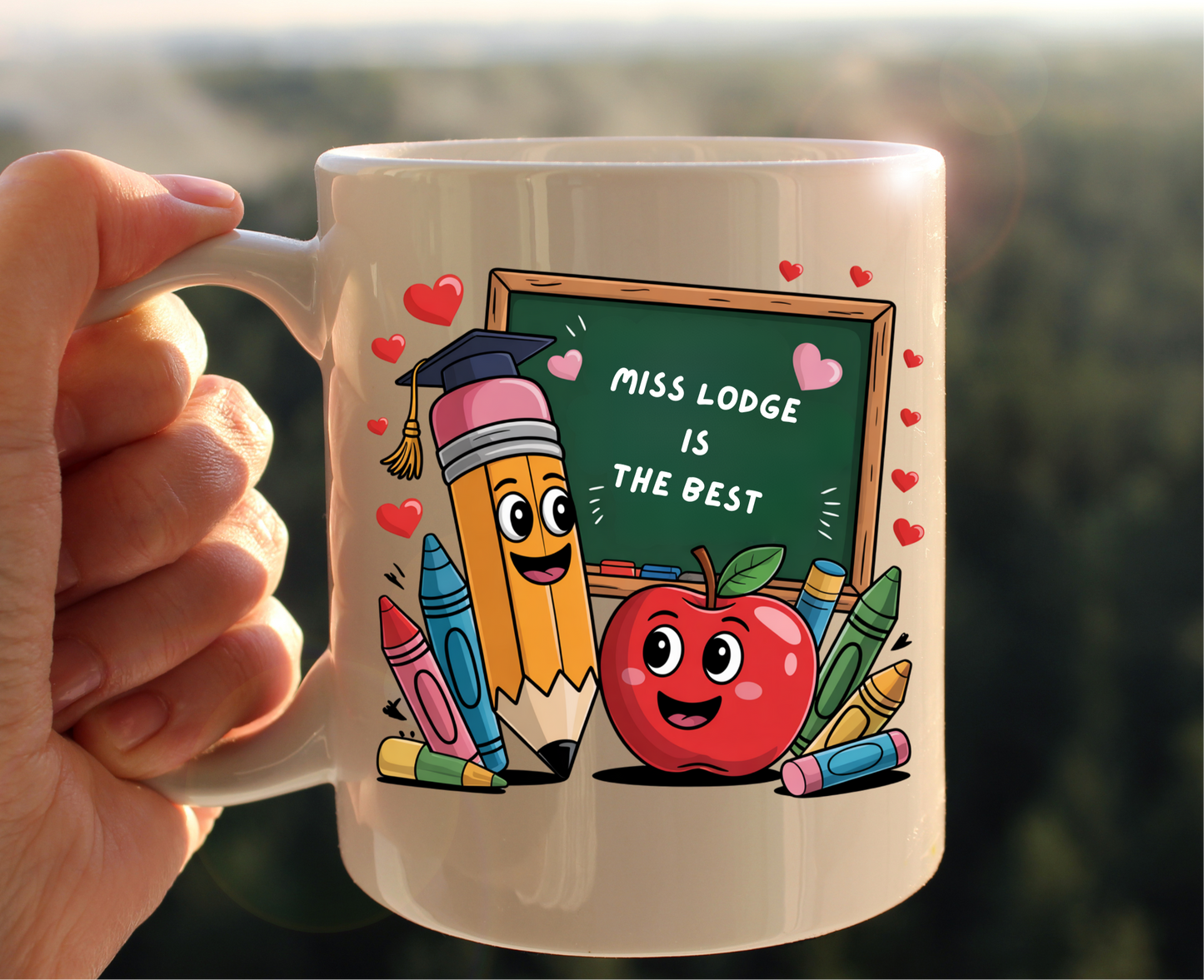 Teacher appriciation mug