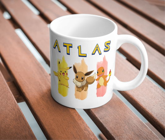 Personalised Pokémon mug
