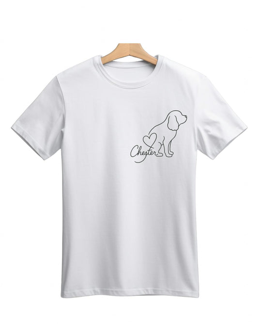 Pet face on tshirt